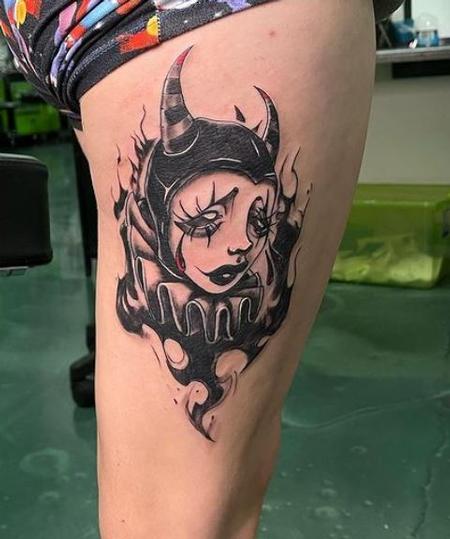 tattoos/ - The crying jester - 144266